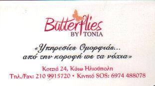 Butterflies BY TONIA